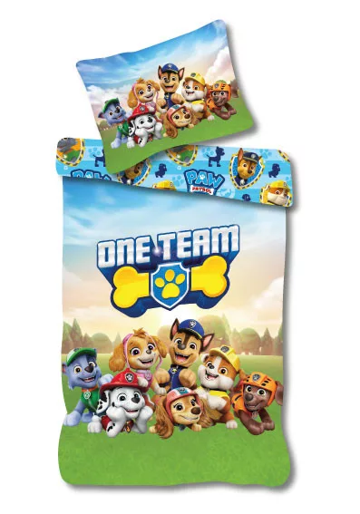 Obliečky do postieľky 100x135 PAW PATROL chill