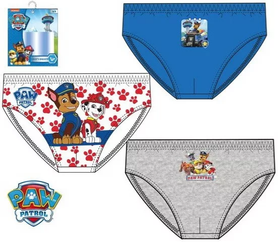 Chlapčenské slipy 3ks PAW PATROL - 6-8r.