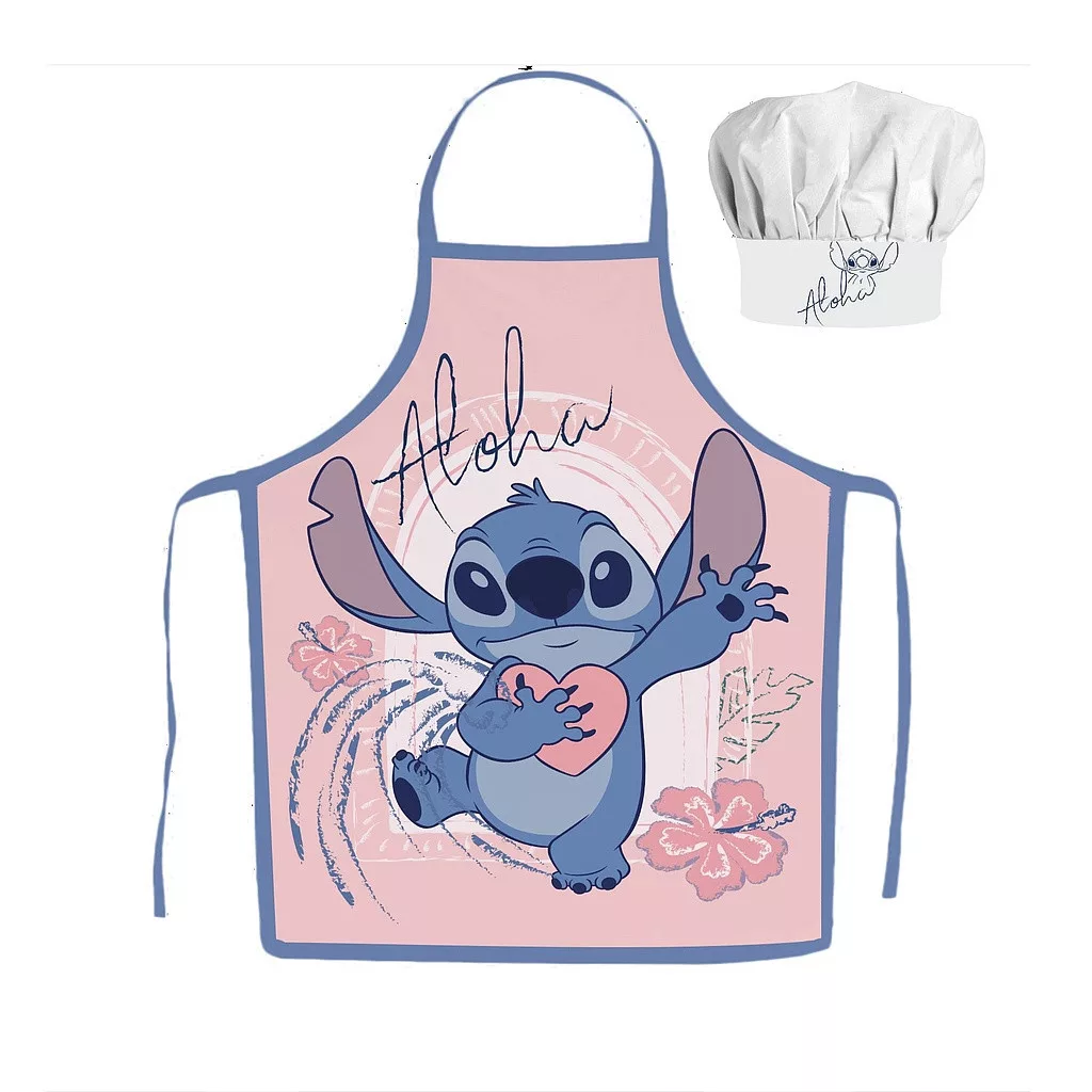 Zástera s čiapkou LILO A STITCH srdce