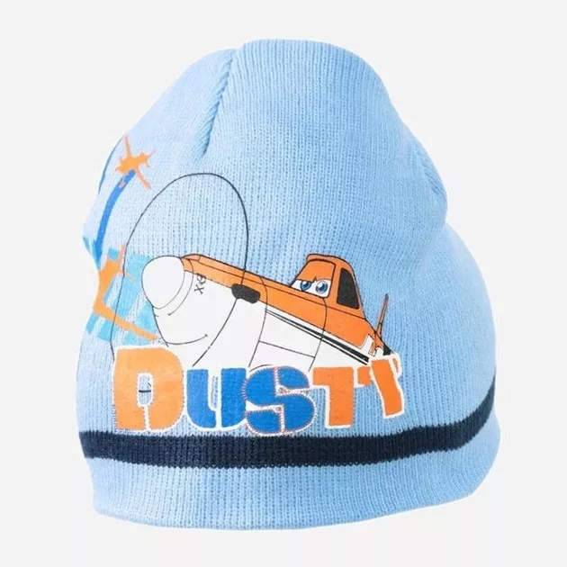 Detská čiapka PLANES bledomodrá - č.54