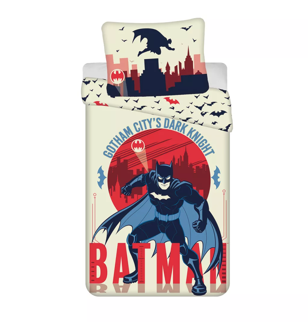 Obliečky 140x200 BATMAN rytier