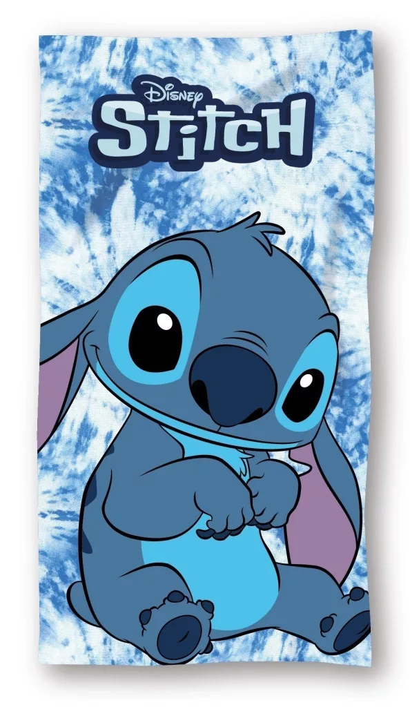 Osuška 70x140 LILO A STITCH blue - rýchloschnúca