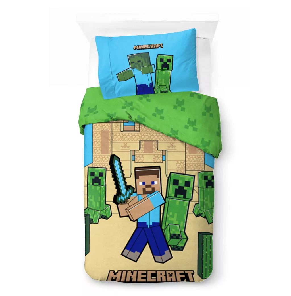 Obliečky 140x200 MINECRAFT castles