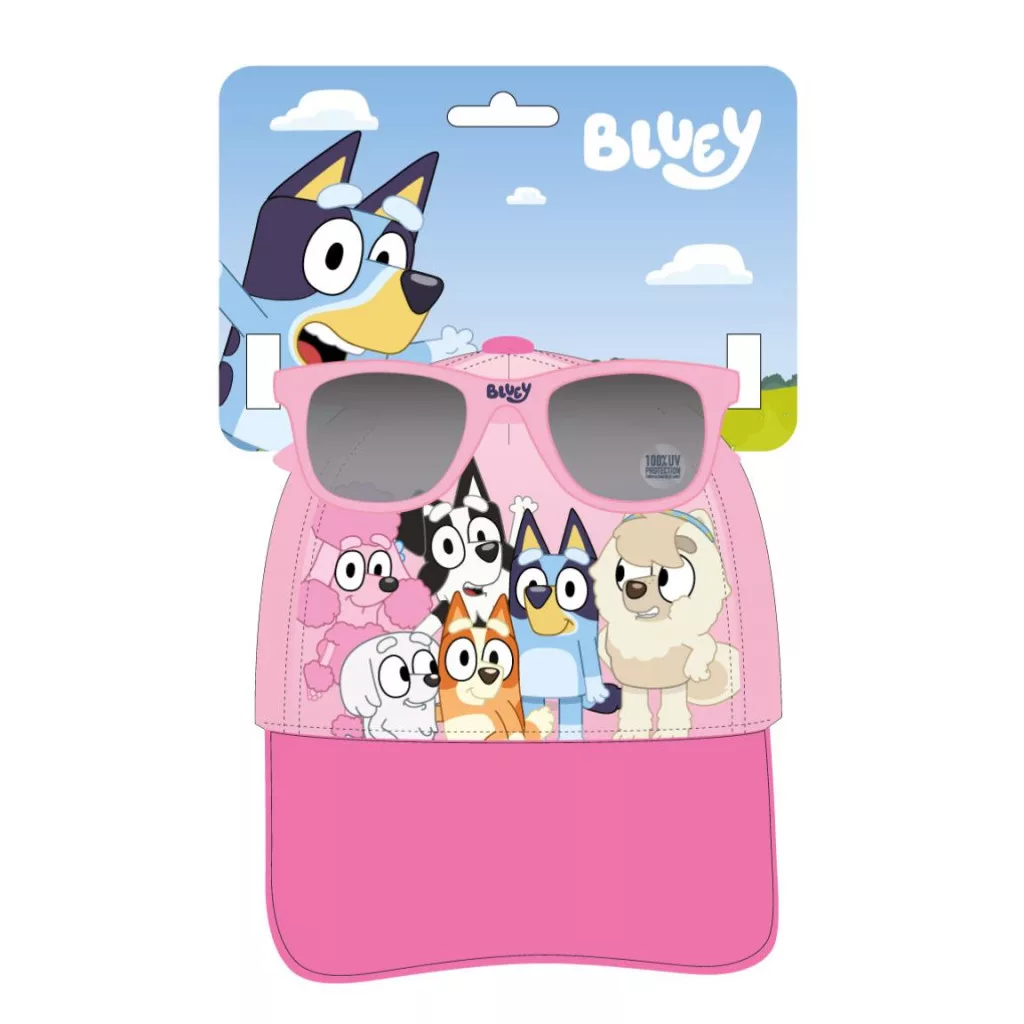 Letná súprava BLUEY pink
