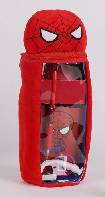 Plnený plyšový peračník SPIDERMAN červený