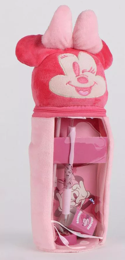 Plnený plyšový peračník MINNIE mašľa 01