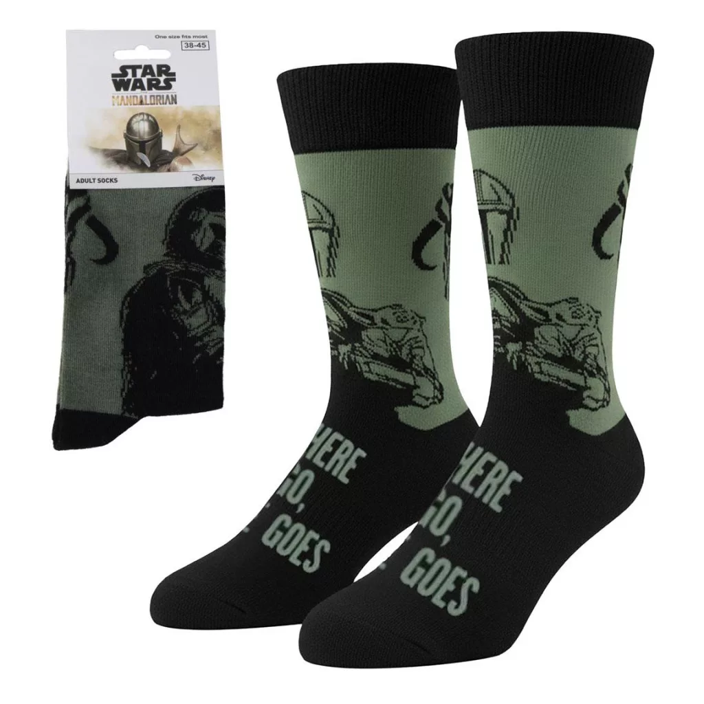 Vysoké ponožky STAR WARS green - 38/45