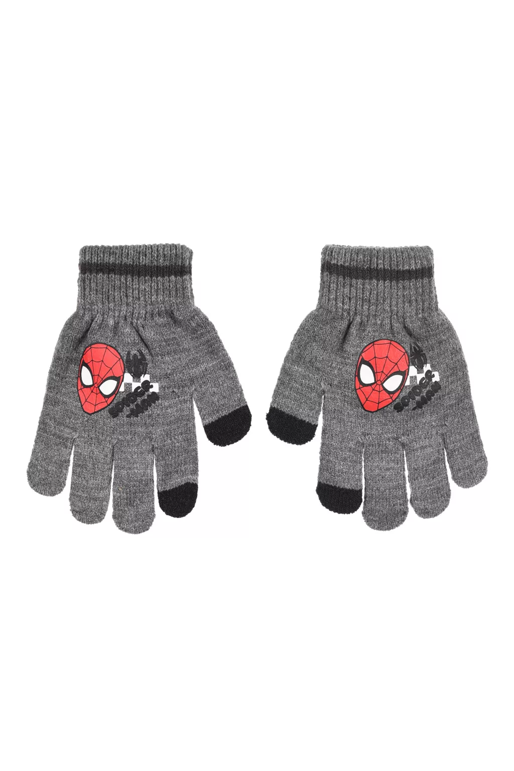 Rukavice SPIDERMAN šedé - touchscreen