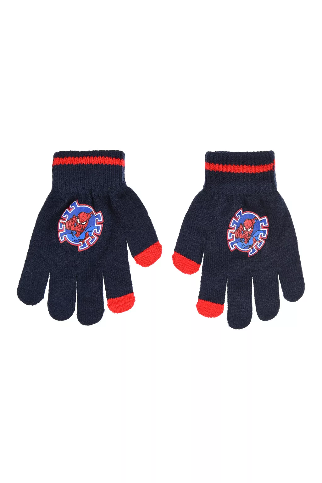 Rukavice SPIDERMAN modré - touchscreen