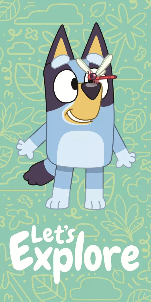 Osuška 70x140 BLUEY vážka
