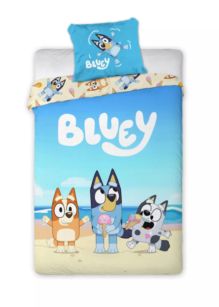 Obliečky 140x200 BLUEY zmrzlina