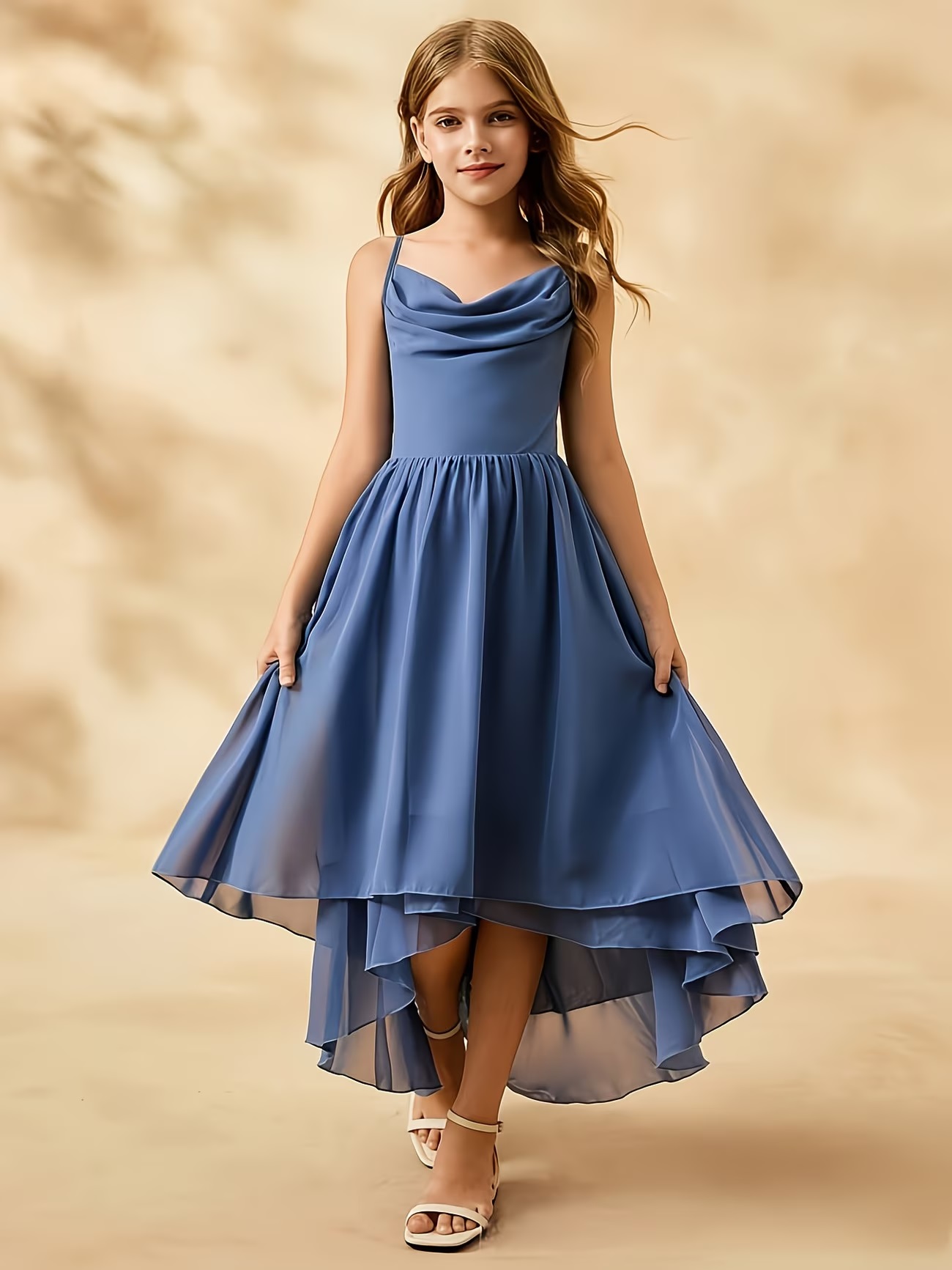 Dievčenské spoločenské šaty model ZOJA veľ.128-146 (9-11r.)