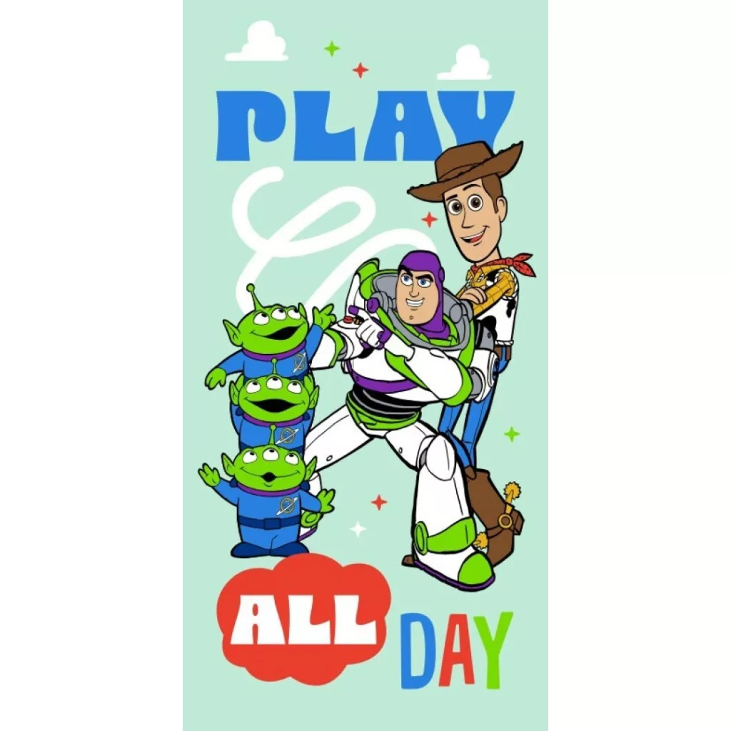 Osuška 70x140 TOY STORY all day - rýchloschnúca