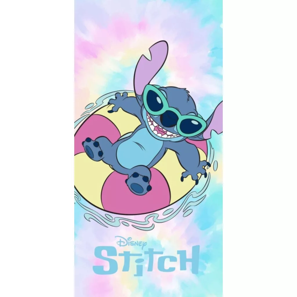 Osuška 70x140 LILO A STITCH koleso (rýchloschnúca)