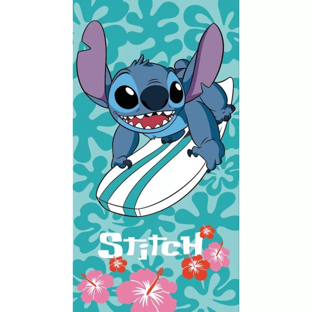Osuška 70x140 LILO A STITCH na vode (rýchloschnúca)