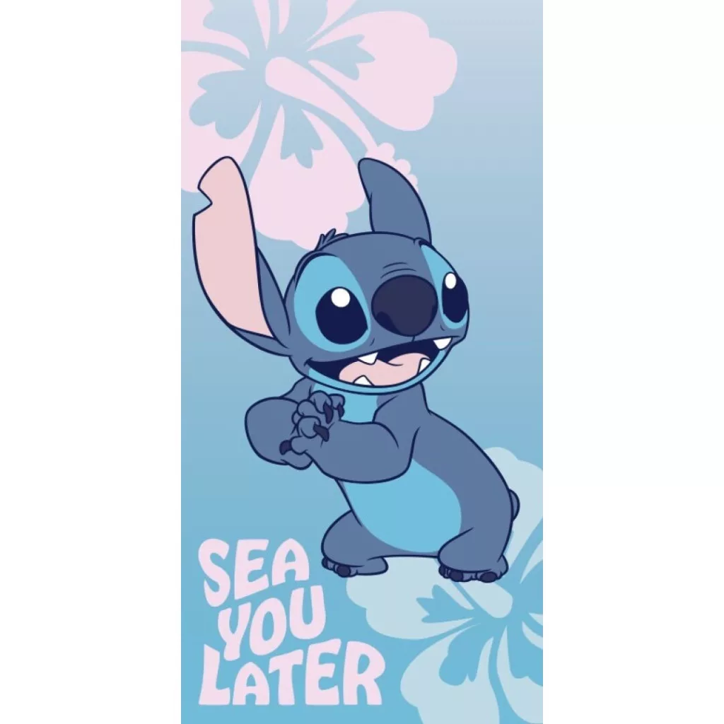 Osuška 70x140 LILO A STITCH sea (rýchloschnúca)