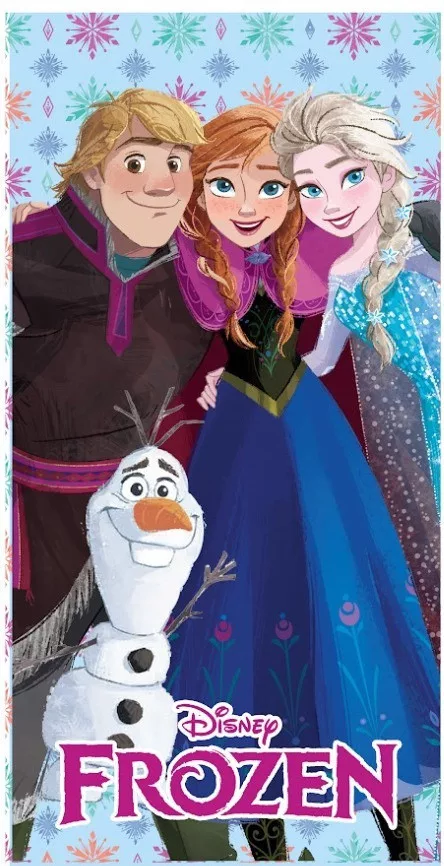 Osuška 70x140 FROZEN friends - rýchloschnúca