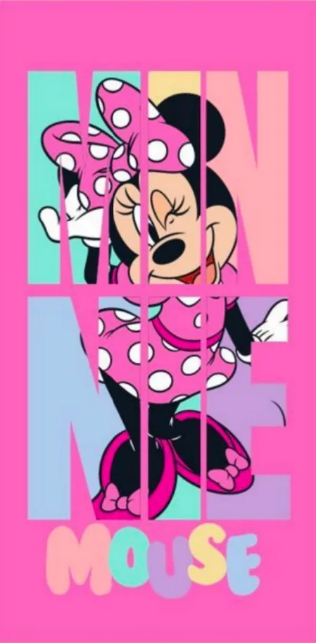 Osuška 70x140 MINNIE mouse - rýchloschnúca