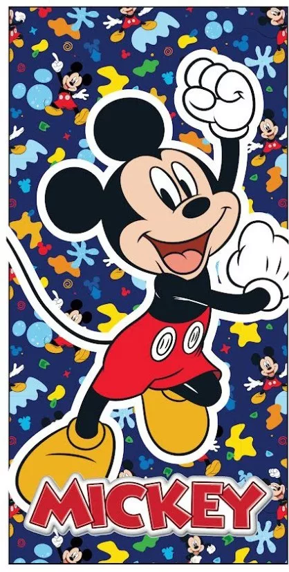 Osuška 70x140 MICKEY party - rýchloschnúca