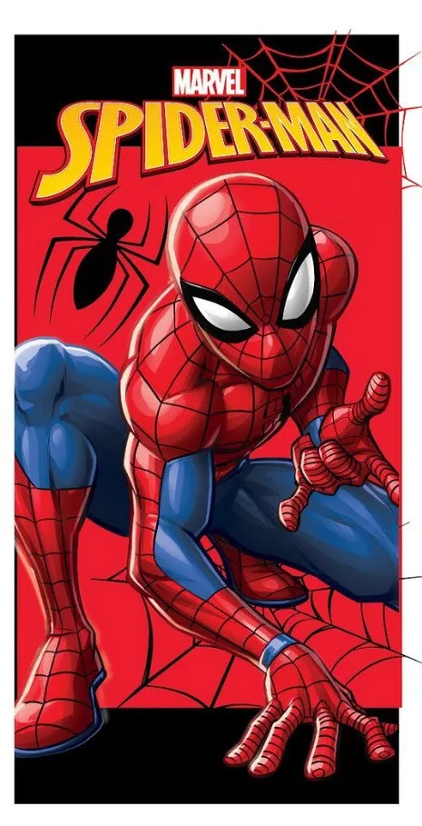 Osuška 70x140 SPIDERMAN pavúk - rýchloschnúca