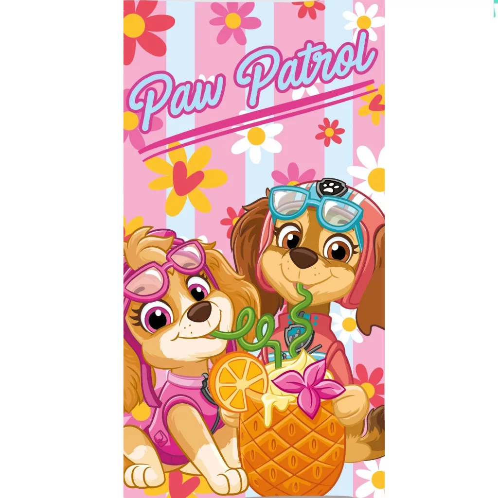Osuška 70x140 PAW PATROL drink - rýchloschnúca
