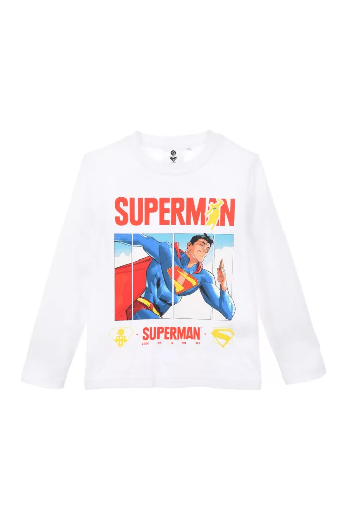Tričko s dlhým rukávom SUPERMAN - 6r.