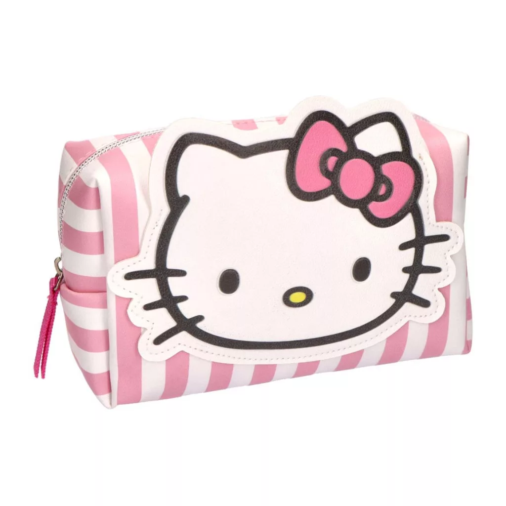 Toaletná taška HELLO KITTY pásik