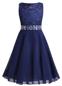 Dievčenské spoločenské šaty model JASMIN 6-16r. - viac farieb