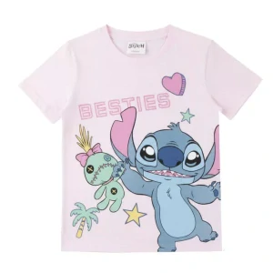 Tričko s krátkym rukávom LILO A STITCH besties - 8r.