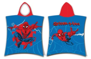 Pončo 50x115 SPIDERMAN pavučina