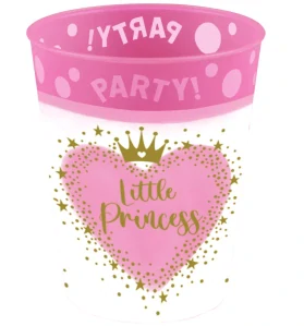 Plastový pohár LITTLE PRINCESS (4ks)