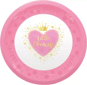 Plytký tanier 4ks LITTLE PRINCESS