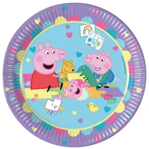 Papierový tanier 23cm PEPPA PIG deti