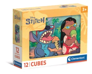Rozprávkové kocky 12ks LILO A STITCH