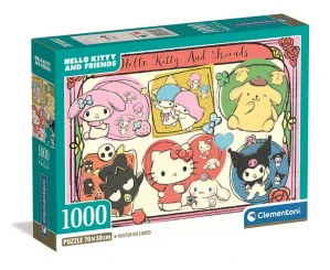 Puzzle 1000 dielikov HELLO KITTY forever