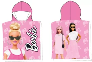 Pončo 50x100 BARBIE street (rýchloschnúce)