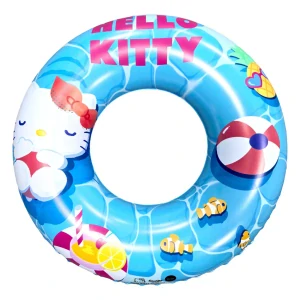 Nafukovacie koleso na plávanie HELLO KITTY modré