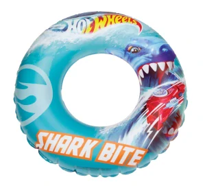Nafukovacie koleso na plávanie 51cm HOT WHEELS žralok