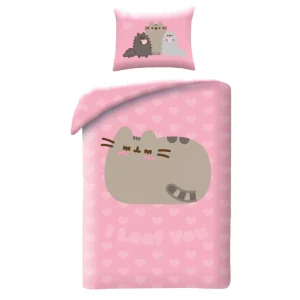 Obliečky 140x200 PUSHEEN srdiečka