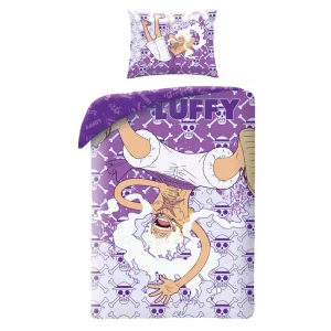 Obliečky 140x200 ONE PIECE fialové