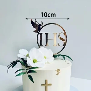 Tortový zápich Prvé sväté prijímanie KRUH holubica