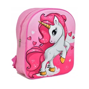 Ruksak 3D JEDNOROŽEC pink 30cm