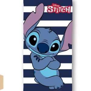 Osuška 70x140 LILO A STITCH pásik (rýchloschnúca)