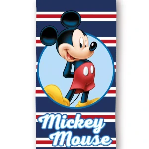 Osuška 70x140 MICKEY v kruhu (rýchloschnúca)