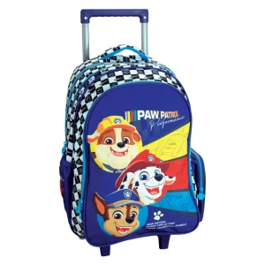 Školská taška na ťahanie PAW PATROL performance 46cm