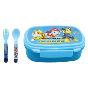 Desiatový box + príbor PAW PATROL team