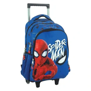 Školská taška na ťahanie SPIDERMAN evergreen 46cm