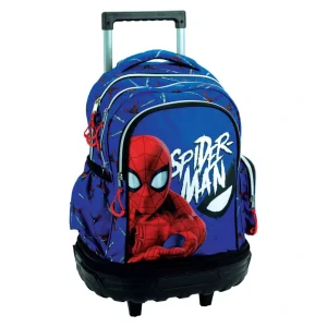 Školská taška na ťahanie SPIDERMAN evergreen 01 42cm