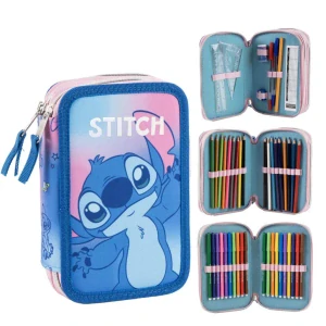 Plnený peračník (3 poschodia) LILO A STITCH galaxy