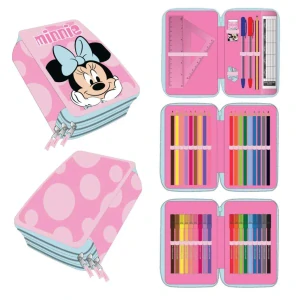 Plnený peračník (3 poschodia) MINNIE dots